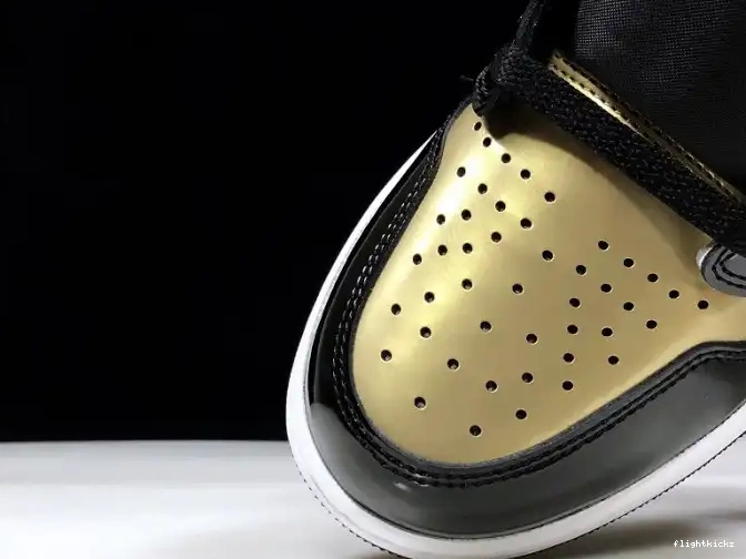 High 1 Toe Retro 861428-007 Glod Jordan Air 0514